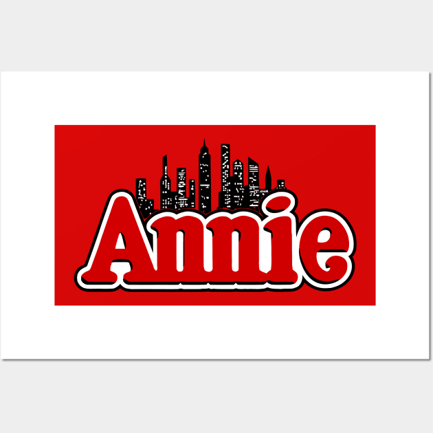 Annie - Design #1 *(Personalisation available) Wall Art by MarinasingerDesigns